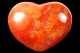 Colorful Carnelian Agate Heart #125822-1